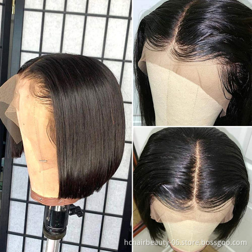 Factory Directly Provided Lace Wig Hair With Highlights Bob Wigs Synthetic For Women
